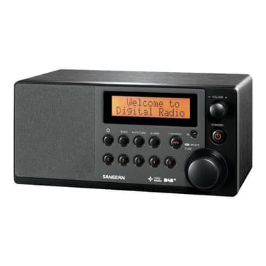 SANGEAN DDR-31+ DAB+ Tischradio AUX, DAB+, UKW Schwarz