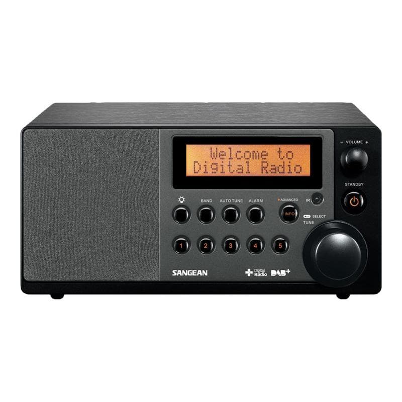 SANGEAN DDR-31+ DAB+ Tischradio AUX, DAB+, UKW Schwarz