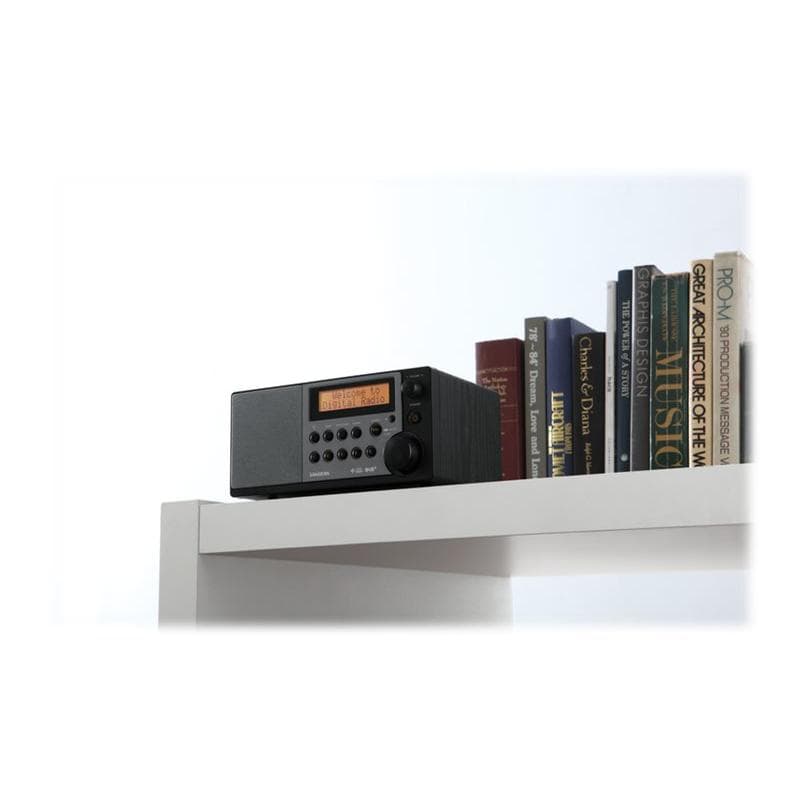 SANGEAN DDR-31+ DAB+ Tischradio AUX, DAB+, UKW Schwarz