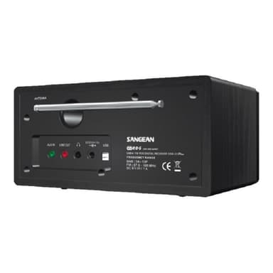 SANGEAN DDR-31+ DAB+ Tischradio AUX, DAB+, UKW Schwarz