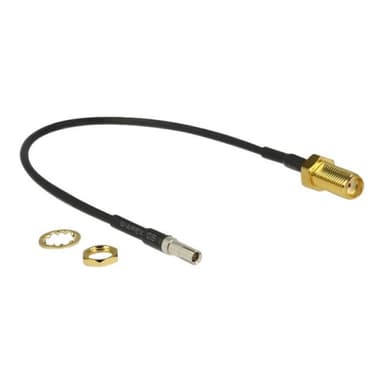 DELOCK Antennenkabel SMA-BU z.Einbau > TS-9-St RG174 0.2m