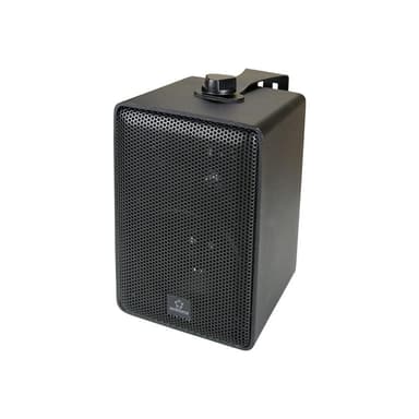 CONRAD Renkforce RL100W BK Regallautsprecher Schwarz 100 W 90 - 20000 Hz 1 Paar