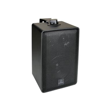 CONRAD Renkforce RL100W BK Regallautsprecher Schwarz 100 W 90 - 20000 Hz 1 Paar