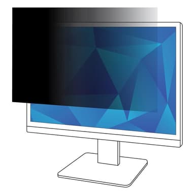 3M Blickschutzfilter PF430W9B Standard Desktop 43″