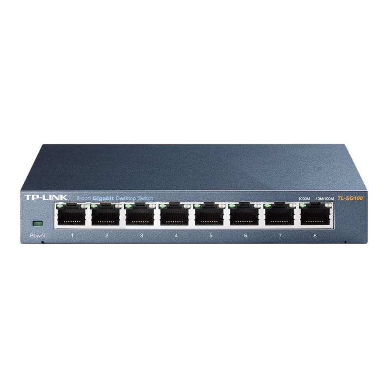 TP-LINK TL-SG108 V4 Netzwerk Switch RJ45 8 Port 1 Gbit/s