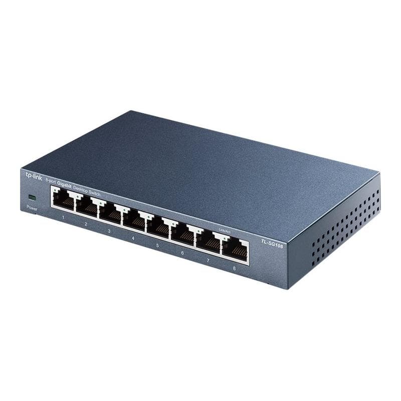 TP-LINK TL-SG108 V4 Netzwerk Switch RJ45 8 Port 1 Gbit/s