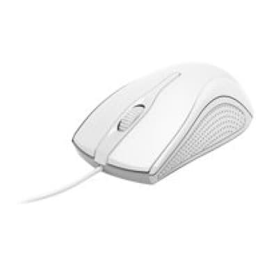 HAMA MC-200 USB-Maus Optisch Weiß
