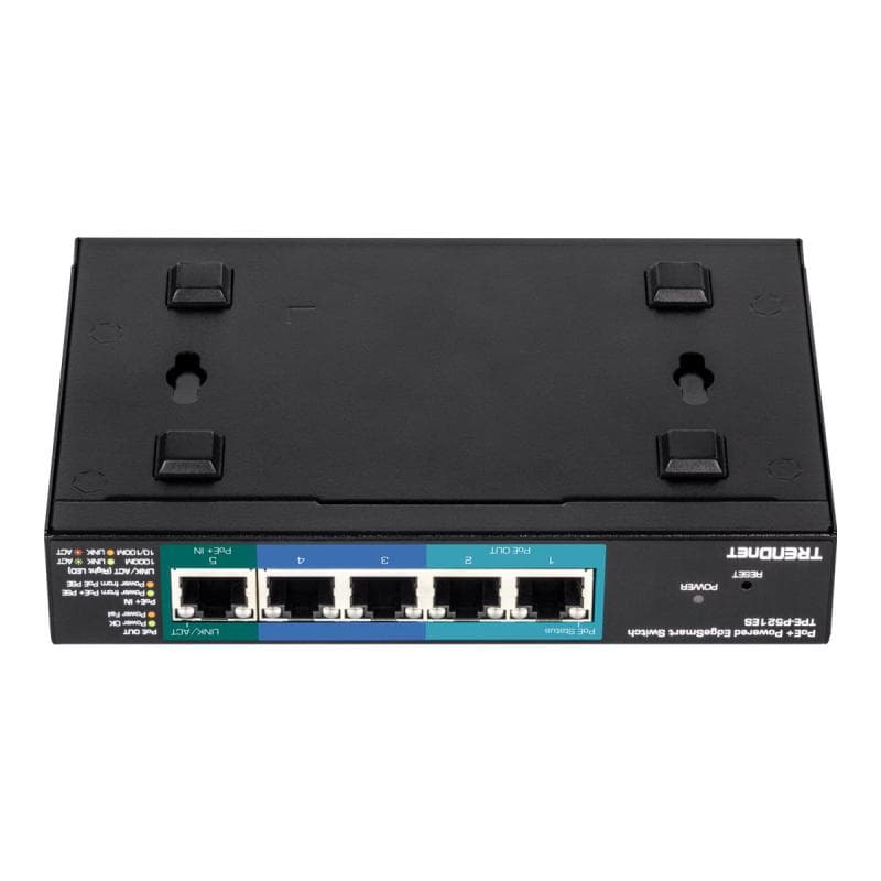 TRENDNET Switch  5-Port Gbit EdgeSmart PoE+ 18 W Metall