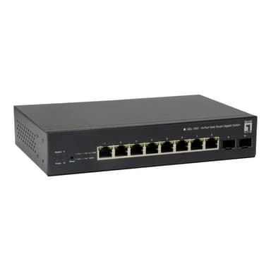 LEVEL ONE LevelOne Switch 8x PoE GEP-1051      2xGSFP 70W