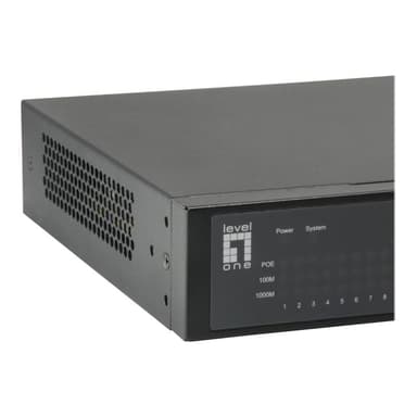 LEVEL ONE LevelOne Switch 8x PoE GEP-1051      2xGSFP 70W