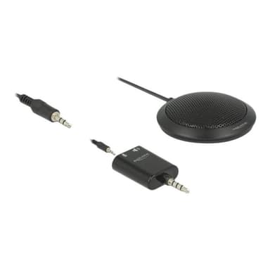DELOCK Tisch Mikrofon m. 3,5mm Klinkenst | 3 Pin