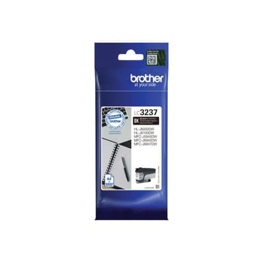 BROTHER LC-3237BK/ Ink cart black f/HL-J6000DW, -J6100DW, MFC-J5945DW, -J6945DW, -J6947DW