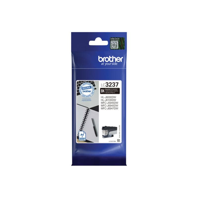 BROTHER LC-3237BK/ Ink cart black f/HL-J6000DW, -J6100DW, MFC-J5945DW, -J6945DW, -J6947DW