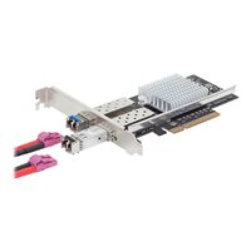 DIGITUS Pro SFP 2 Port 10G PC/Expresscard Intel