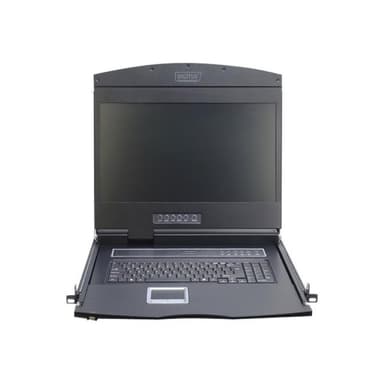 DIGITUS Konsole 19″TFT, 8-P.Touchp.,DE