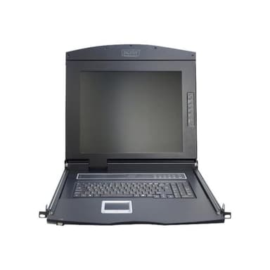 DIGITUS Konsole 17″TFT, 8 P.Touchp.,DE