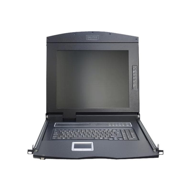 DIGITUS Konsole 17″TFT, 8 P.Touchp.,DE
