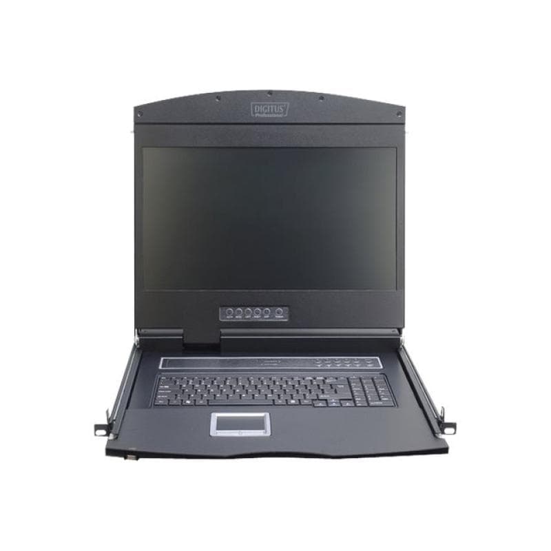 DIGITUS Konsole 19″TFT, 16-P.Touch.,DE