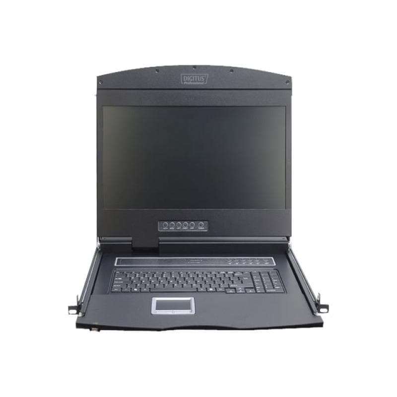 DIGITUS Konsole 19″TFT, 8-P.Touchp.,DE