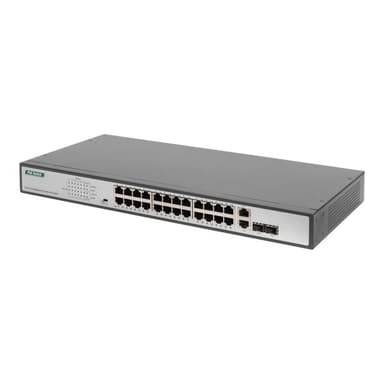 DIGITUS 24-PORT FAST ETHERNET POESWITC