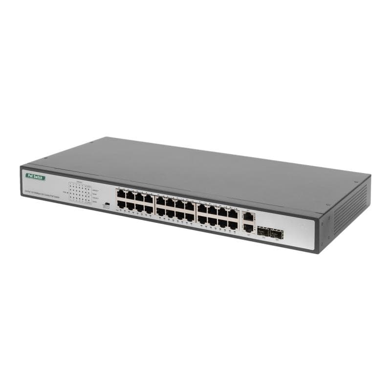 DIGITUS 24-PORT FAST ETHERNET POESWITC