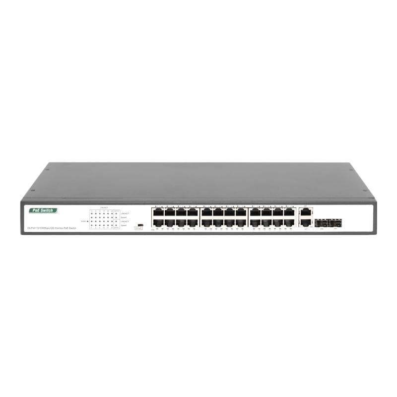 DIGITUS 24-PORT FAST ETHERNET POESWITC