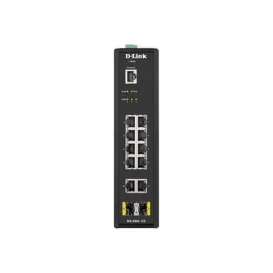 D-LINK 12-Port Layer2 Smart Managed Gigabit Industrial Switch 10x 100/1000Mbit/s TP (R