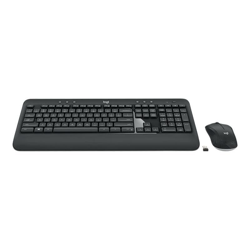LOGITECH MK540 Advanced - Tastatur-und-Maus-Set - kabellos - 2.4 GHz - Arabisch - Dunkelgrau