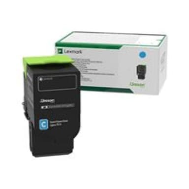 LEXMARK Toner C232HC0 Rückgabe-Tonerkassette Cyan mit hoher Kapazität