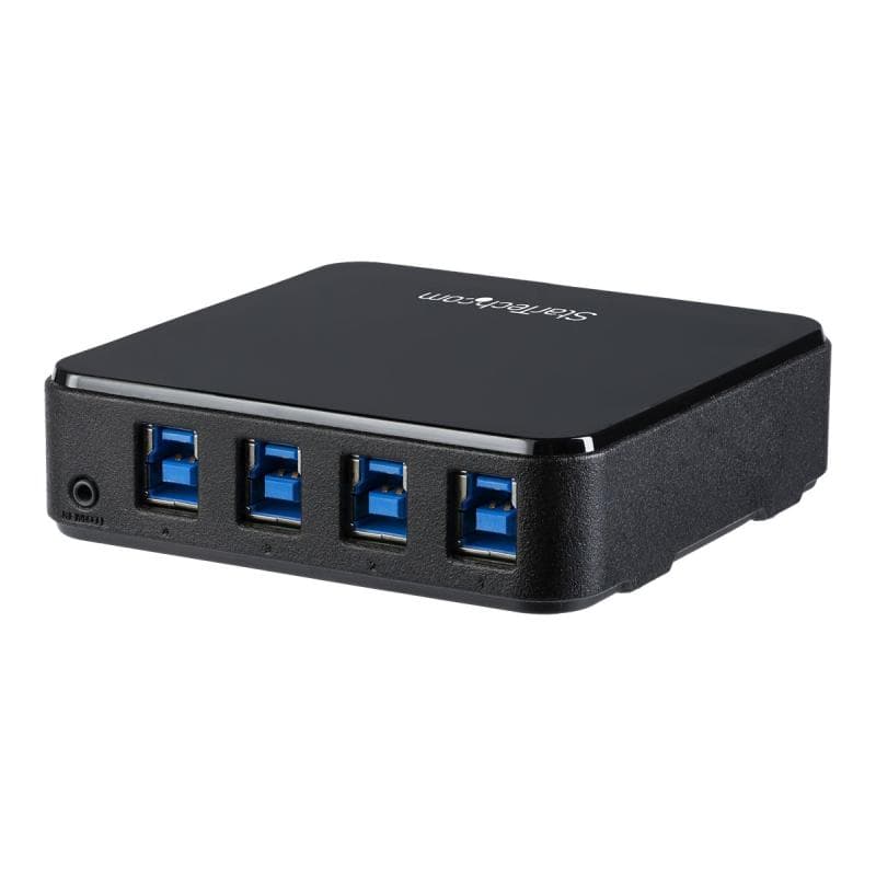 STARTECH.COM USB 3.0 Sharing Switch 4x4 für Peripheriegeräte - USB Umschalter für Mac / Windows / Li