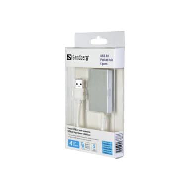 SANDBERG USB 3. Pocket Hub 4 ports