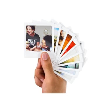 FUJIFILM 1x2 Instax Square Film white frame