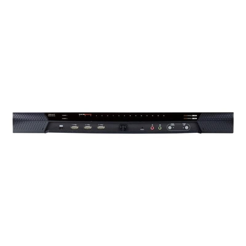 ATEN KN1116VA KVM-Over-IP Switch 16-Port, mit virtuellen Datenträgern, max. 1920 x 1200