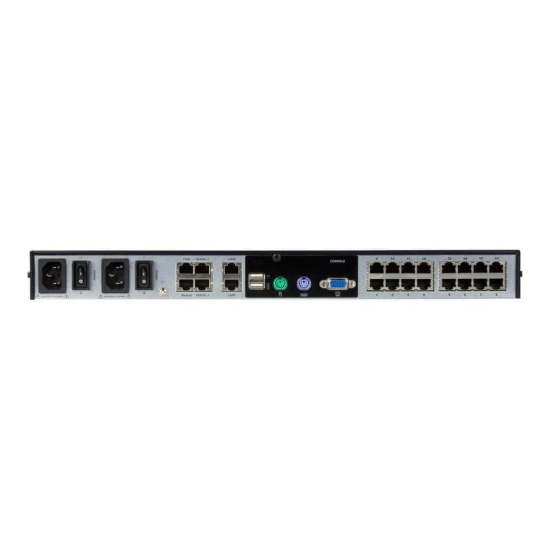 ATEN KN1116VA KVM-Over-IP Switch 16-Port, mit virtuellen Datenträgern, max. 1920 x 1200