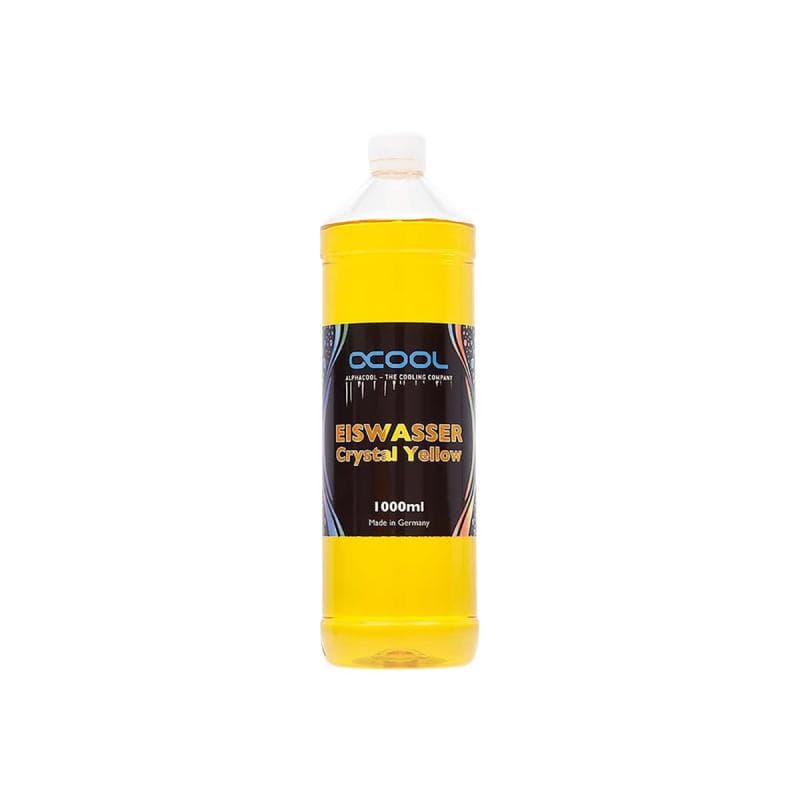 ALPHACOOL Eiswasser Crystal ye 1000ml