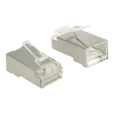 DELOCK RJ45 Crimp+Cut Stecker Cat.6 UTP 20 Stück Delock