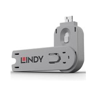 LINDY Schlüssel für USB Port Schloss weiß