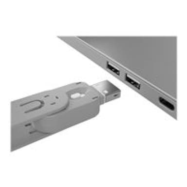 LINDY Schlüssel für USB Port Schloss weiß