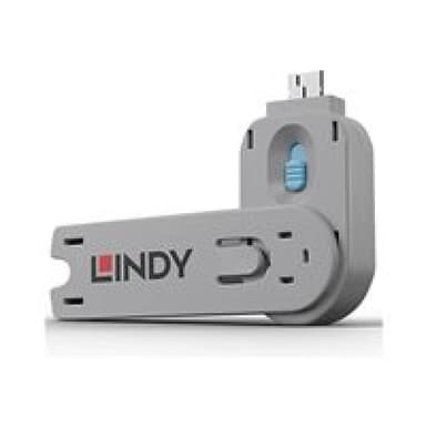 LINDY Schlüssel für USB Port Schloss blau