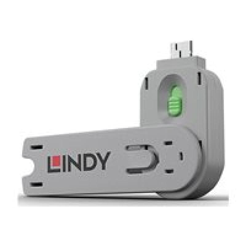 LINDY Schlüssel für USB Port Schloss grün