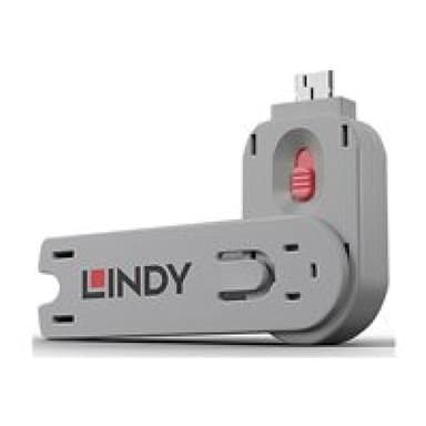 LINDY Schlüssel für USB Port Schloss pink