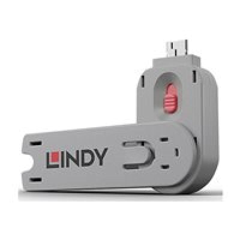 LINDY Schlüssel für USB Port Schloss pink