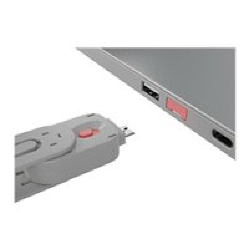 LINDY Schlüssel für USB Port Schloss pink