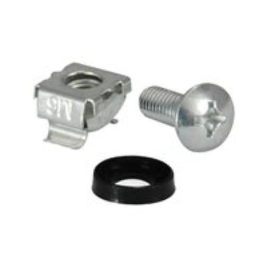 EQUIP M6 Käfigmuttern- & Schraubensatz / 50 Sätze pro Pack