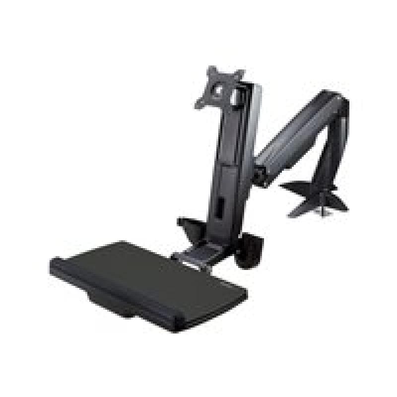 STARTECH.COM Monitor Tischhalterung - Monitorarm fur bis zu 60,96cm 24 Zoll Monitore - VESA Halterun