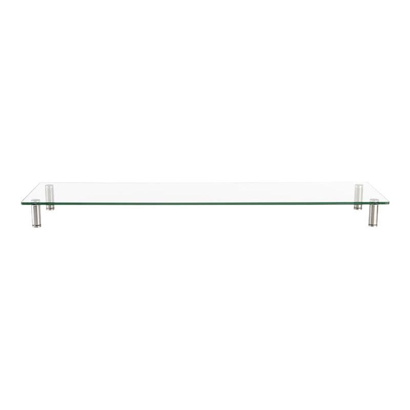LOGILINK Monitorständer, extra breit, Stahl/Glas