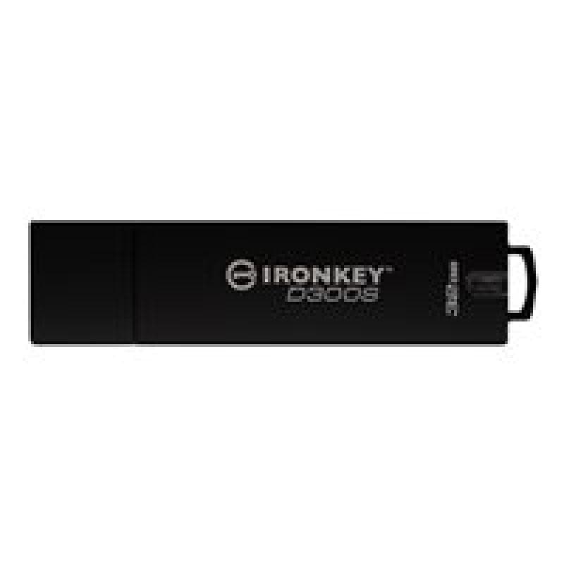 KINGSTON 32GB D300S AES 256 XTS Encrypted USB Drive