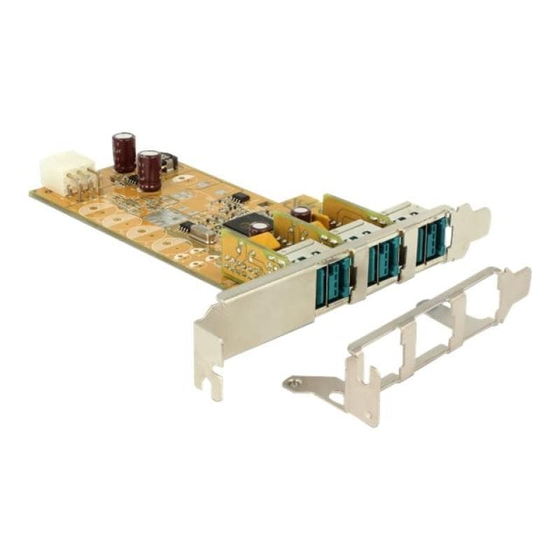 DELOCK PoweredUSB PCI Express Karte > 3 x 12 V
