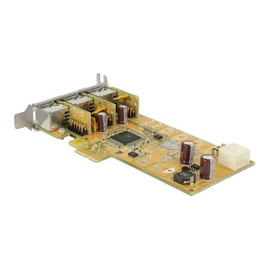 DELOCK PoweredUSB PCI Express Karte > 3 x 12 V