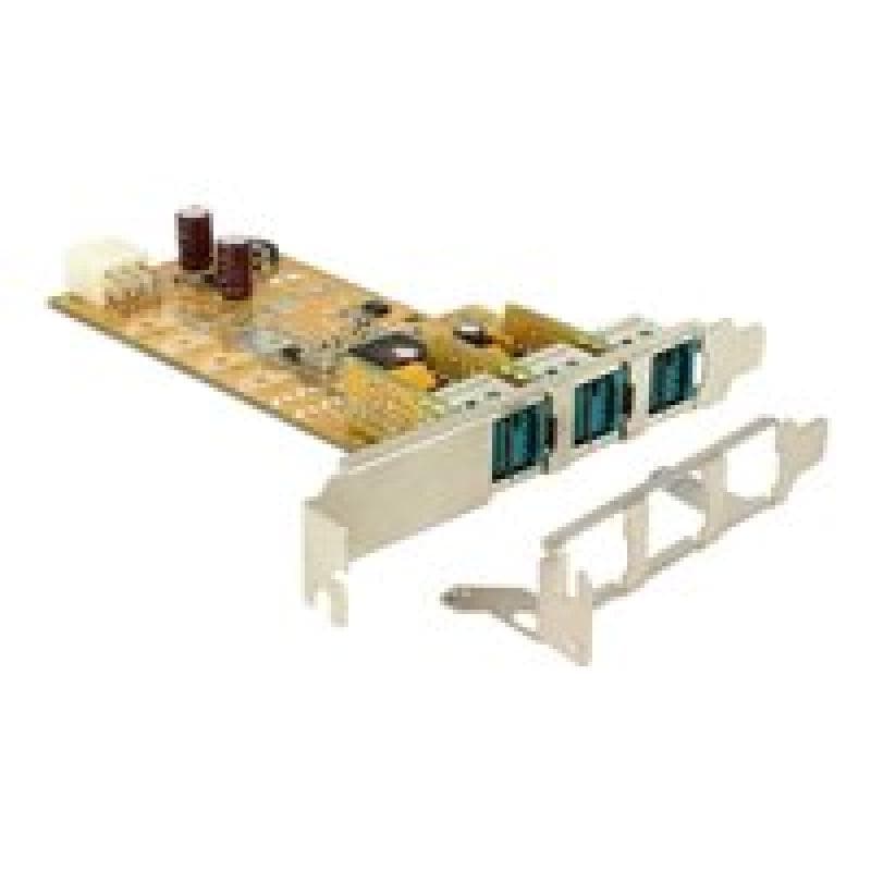 DELOCK PoweredUSB PCI Express Karte > 3 x 12 V